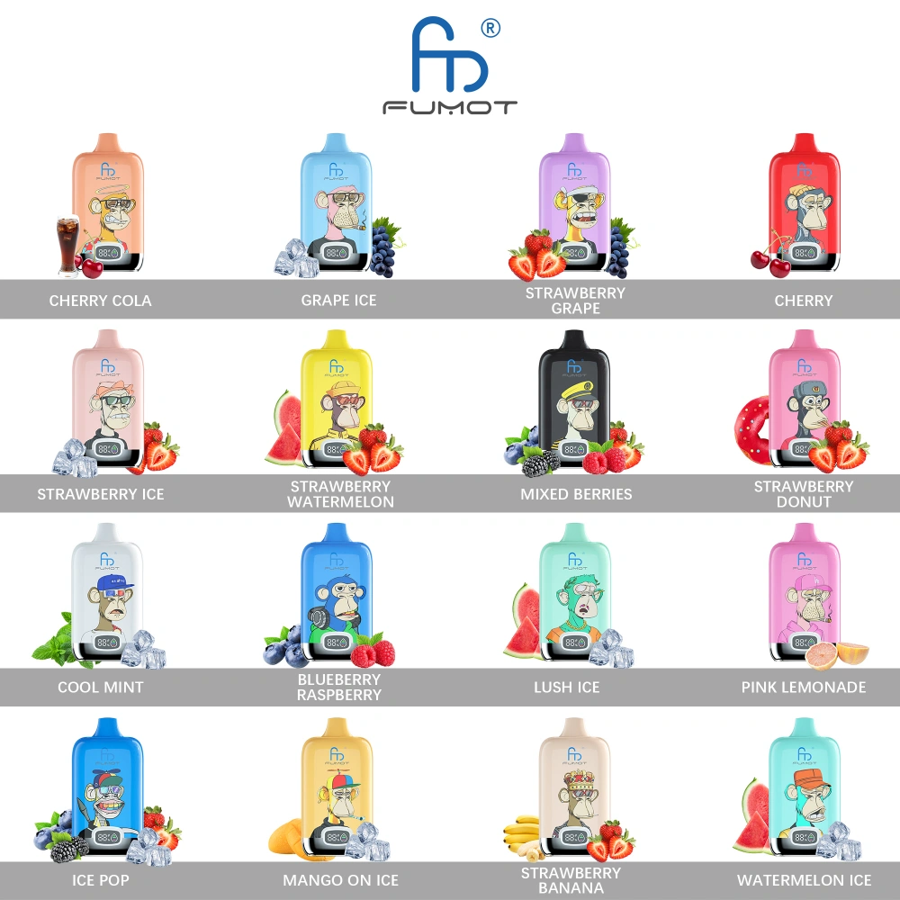 Puff EU Fumot 12000 Trekjes 12k Randm Wegwerp Vape Groothandel Gratis Verzending