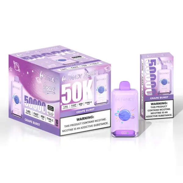Puff EU Vape Hifancy 50.000 Puffs 50K Wegwerp Vape Groothandel 3-7 Werkdagen Levering
