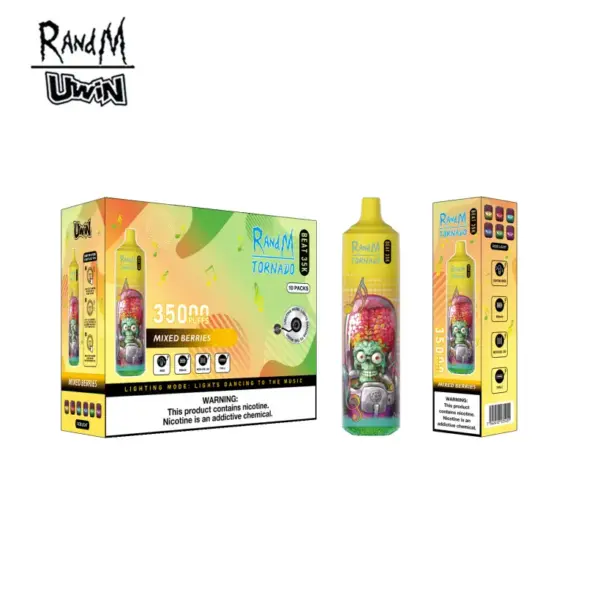 Uwin 35k Puffs Randm Tornado Beat Wegwerp Vape 35000 Gratis Verzending