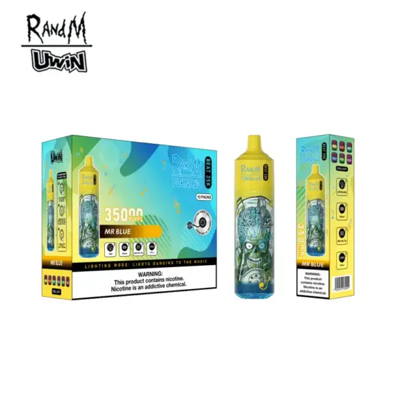 Uwin 35k Puffs Randm Tornado Beat Wegwerp Vape 35000 Gratis Verzending
