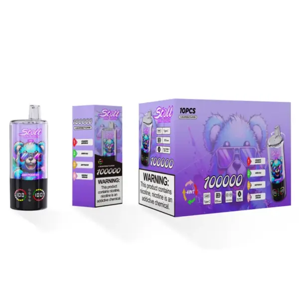 Bang Leader 100k Trekjes Stoll 100000 4 In 1 Wegwerp Vape Gratis Verzending