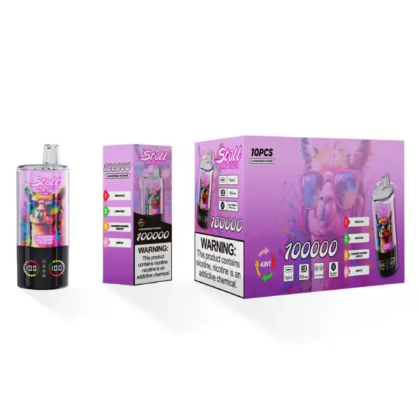 Bang Leader 100k Trekjes Stoll 100000 4 In 1 Wegwerp Vape Gratis Verzending