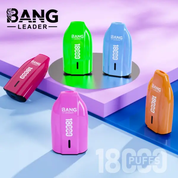 Bang Leader 18000 trekjes wegwerp vape 18k goedkope prijs groothandel gratis verzending