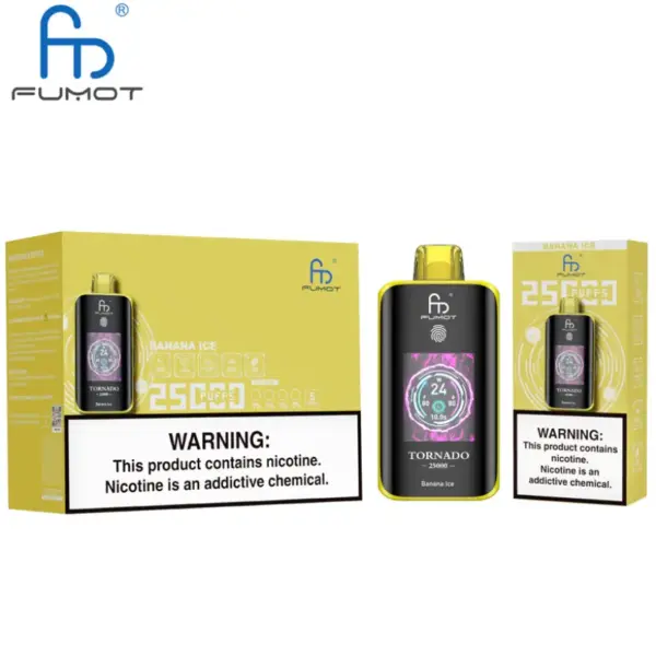 Fumot 25k Puffs Tornado 25000 Wegwerp Vape Groothandel Gratis Verzending