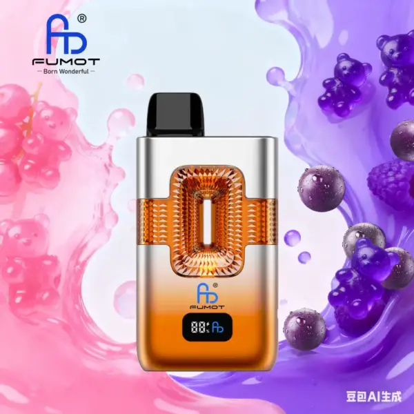 Fumot 50k Puffs 2 in 1 Crystal Wegwerp Vape Randm 50000 Gratis Verzending