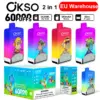 OKSO 60000 Puffs Dubbele Smaak 2 in 1 Wegwerp Vape Gratis Verzending EU Magazijn