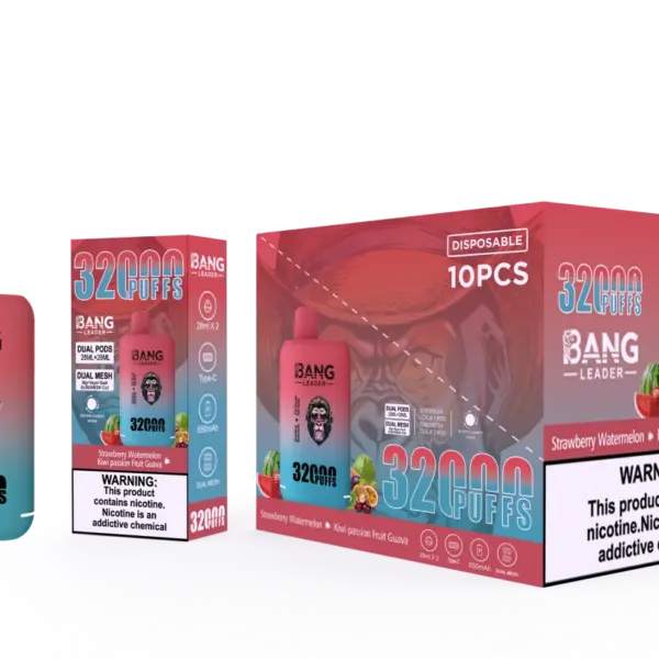 Puff 2 in 1 Bang Leader 32k trekjes wegwerp vape winkel groothandel gratis verzending