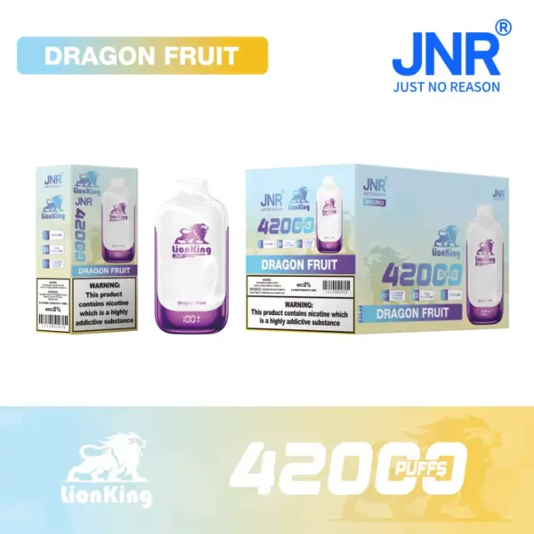 Puff JNR 42K Lion King 42000 Puffs Wegwerp Vape Pen Gratis Verzending