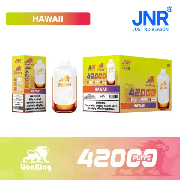 Puff JNR 42K Lion King 42000 Puffs Wegwerp Vape Pen Gratis Verzending