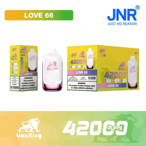 Puff JNR 42K Lion King 42000 Puffs Wegwerp Vape Pen Gratis Verzending