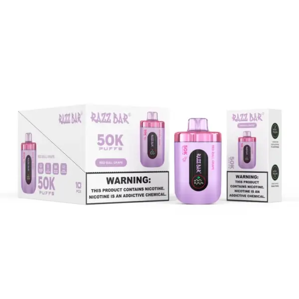 Razz Bar 50000 Trekjes Oplaadbare Wegwerp Vape Groothandel Gratis Verzending China Magazijn