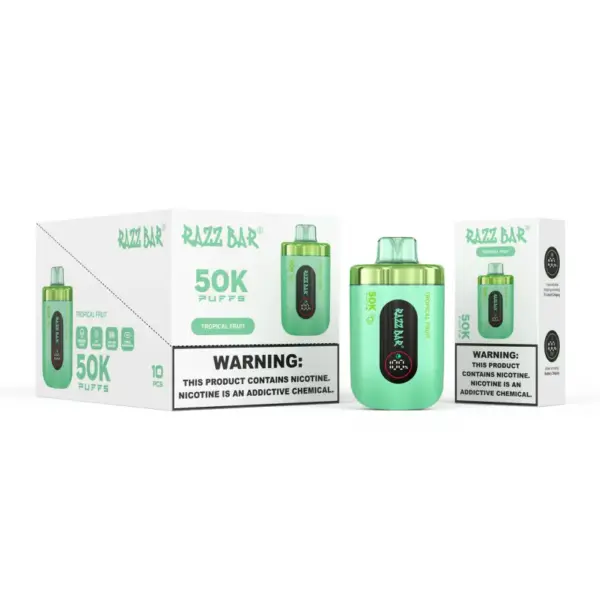 Razz Bar 50000 Trekjes Oplaadbare Wegwerp Vape Groothandel Gratis Verzending China Magazijn