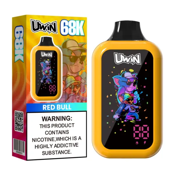 Uwin 68k Trekjes 68000 Wegwerp Vape Met Slim Scherm Winkel Gratis Verzending