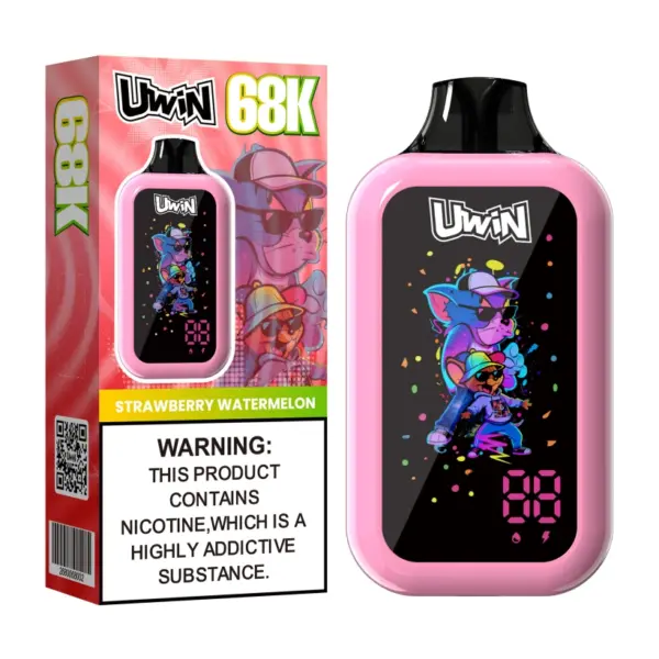 Uwin 68k Trekjes 68000 Wegwerp Vape Met Slim Scherm Winkel Gratis Verzending