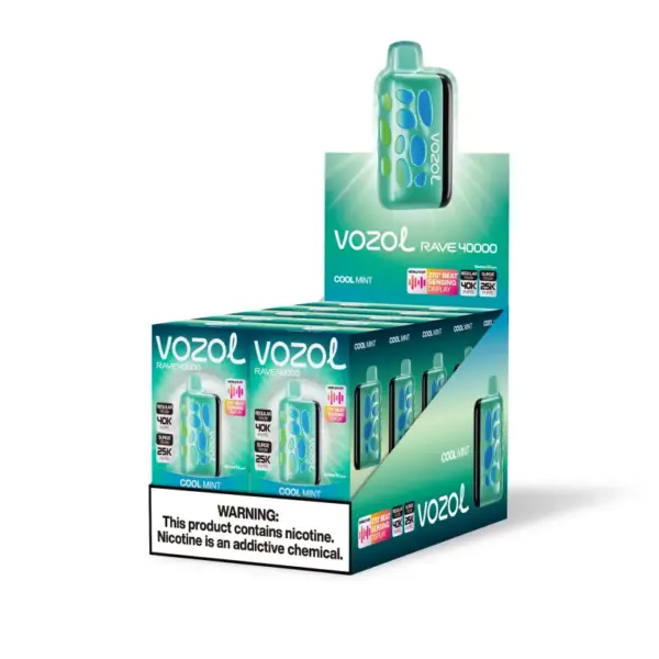 Vozol Rave 40000 Puffs 40K Wegwerp Vape Dual Power Modus Gratis Verzending EU Magazijn