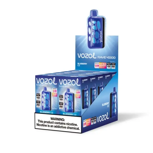 Vozol Rave 40000 Puffs 40K Wegwerp Vape Dual Power Modus Gratis Verzending EU Magazijn