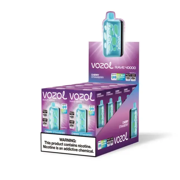 Vozol Rave 40000 Puffs 40K Wegwerp Vape Dual Power Modus Gratis Verzending EU Magazijn