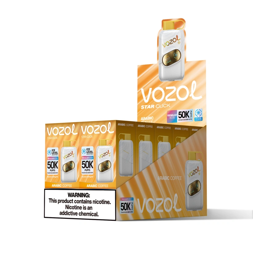Vozol Star 50k Trekjes 50000 Ice Control Wegwerp Vape Gratis Verzending EU Magazijn