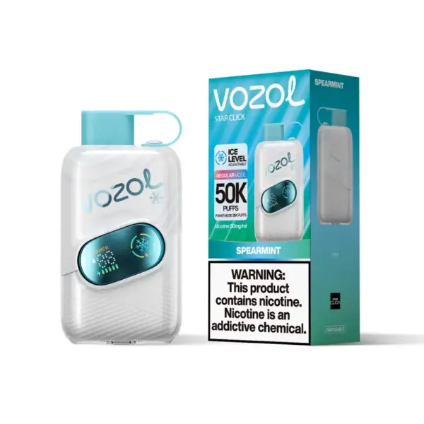 Vozol Star 50k Trekjes 50000 Ice Control Wegwerp Vape Gratis Verzending EU Magazijn