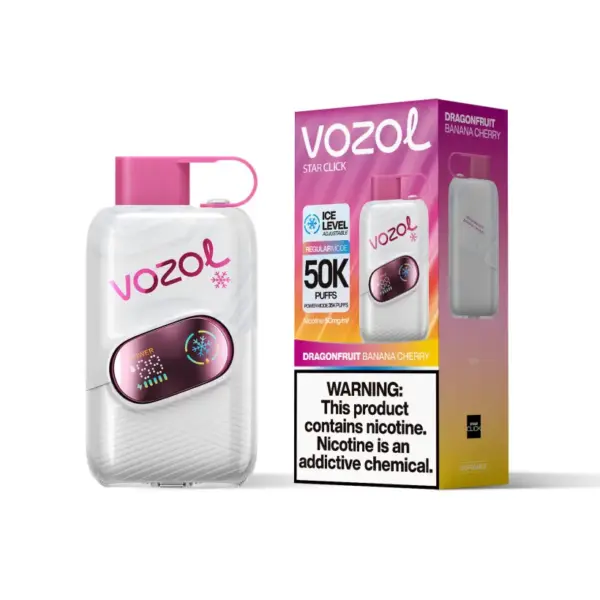 Vozol Star 50k Trekjes 50000 Ice Control Wegwerp Vape Gratis Verzending EU Magazijn