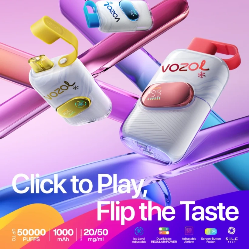 Vozol Star 50k Trekjes 50000 Ice Control Wegwerp Vape Gratis Verzending EU Magazijn