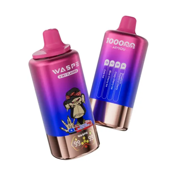 WASPE 100000 Puffs AIVIOU Wegwerp Vape 4-in-1 Gratis Verzending EU Magazijn