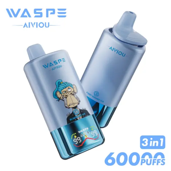 WASPE 60000 Puffs 3 in 1 Wegwerp Vape AIVIOU Gratis Verzending EU Magazijn