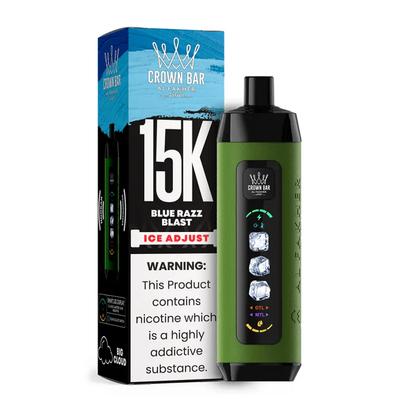 Al Fakher 15K Puffs Ice Adjust Wegwerp Vape Pen 15000 Gratis Verzending