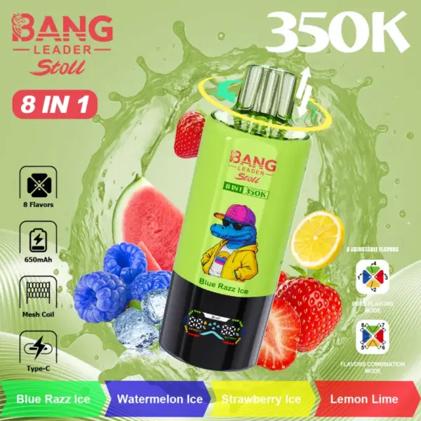 Bang Leader 350k Puffs Stoll Wegwerp Vape 350000 Gratis Verzending China Magazijn
