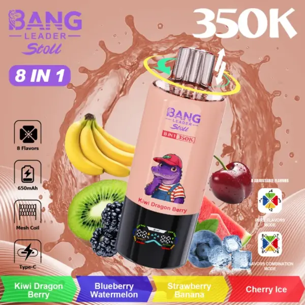 Bang Leader 350k Puffs Stoll Wegwerp Vape 350000 Gratis Verzending China Magazijn