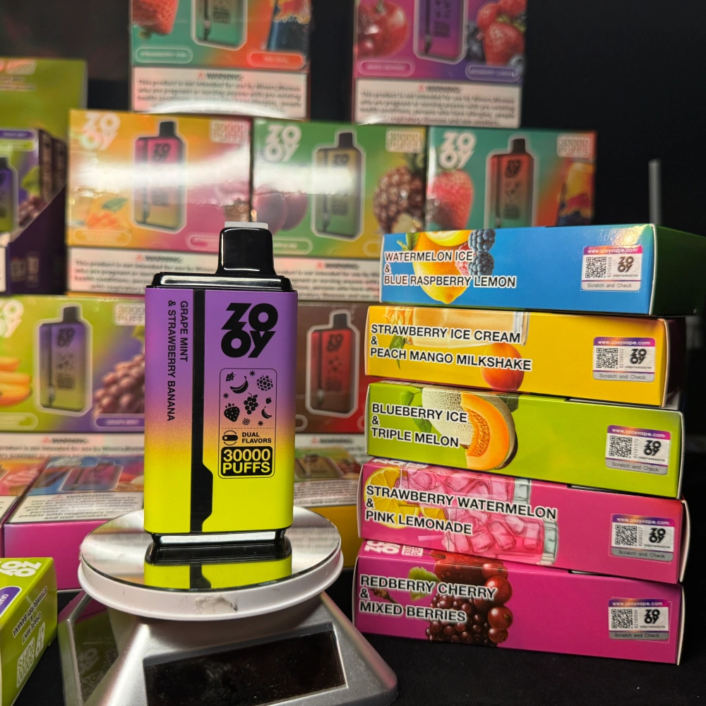 EU Vape ZOOY Twins 30K Trekjes 2 In 1 Elektronische Sigaret Groothandel Gratis Verzending