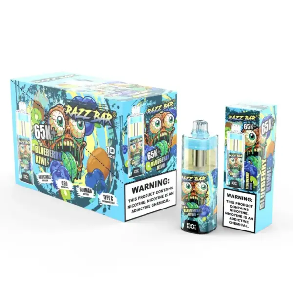 EU Magazijn Razz Bar 65k+ Puffs Kristal Wegwerp Vape 65000 Groothandel Gratis Verzending