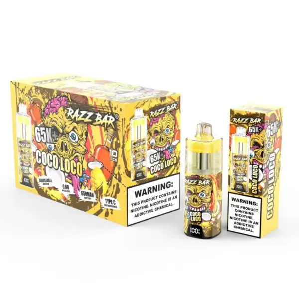 EU Magazijn Razz Bar 65k+ Puffs Kristal Wegwerp Vape 65000 Groothandel Gratis Verzending