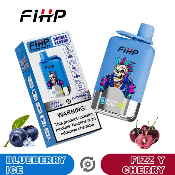 FIHP 40k Puffs 2 in 1 Dubbele Smaken Wegwerp Vape 40000 EU Magazijn