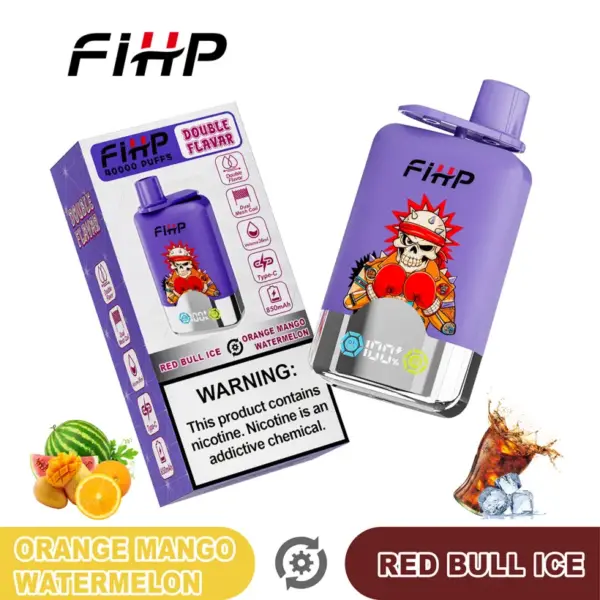 FIHP 40k Puffs 2 in 1 Dubbele Smaken Wegwerp Vape 40000 EU Magazijn