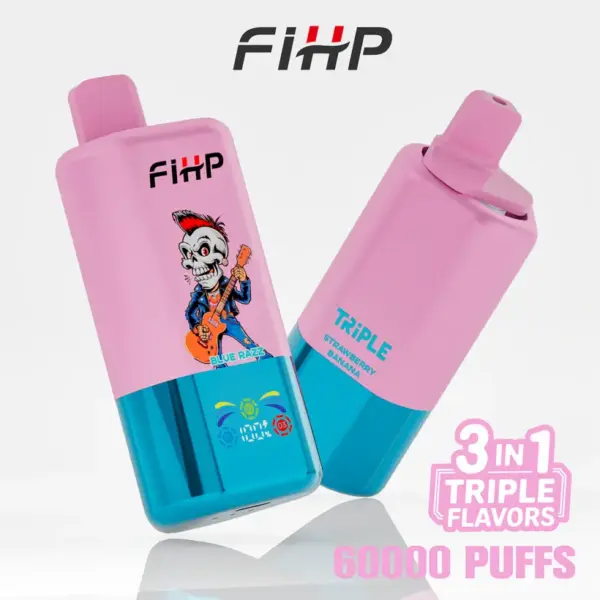 FIHP 60k Puffs 3 in 1 Wegwerp Vape Drie Smaken 60000 EU Magazijn