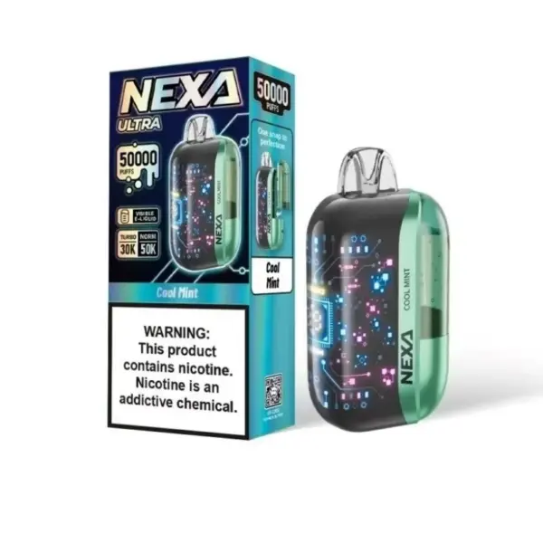 NEXA 50k Puffs Utral 50000 Crystal Wegwerp Vape met 20mg Nicotine Gratis Verzending