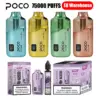 POCO 75K Puffs Stone Hervulbare Crystal Wegwerp Vape 75000 met 40ml Vloeistof EU Magazijn