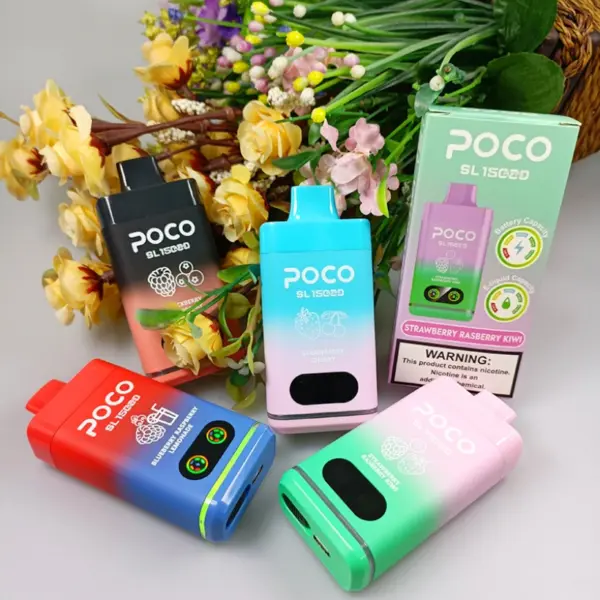 POCO SL 15000 Puffs Wegwerpvape Groothandel Gratis Verzendig EU Magazijn