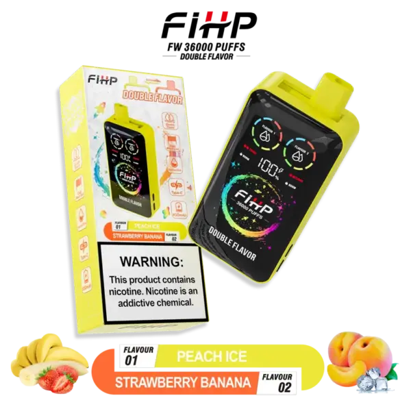 Puff 36k FIHP 36000 Puffs 2 in 1 Wegwerp Vape Pen Gratis Verzending China Magazijn