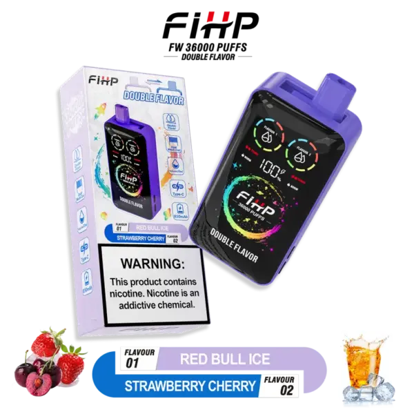 Puff 36k FIHP 36000 Puffs 2 in 1 Wegwerp Vape Pen Gratis Verzending China Magazijn