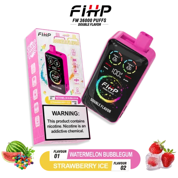 Puff 36k FIHP 36000 Puffs 2 in 1 Wegwerp Vape Pen Gratis Verzending China Magazijn