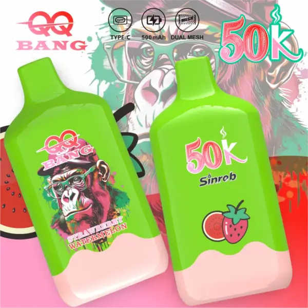QQ Bang 50000 Puffs 50k Goedkope Wegwerp Vape Prijs Groothandel Gratis Verzending