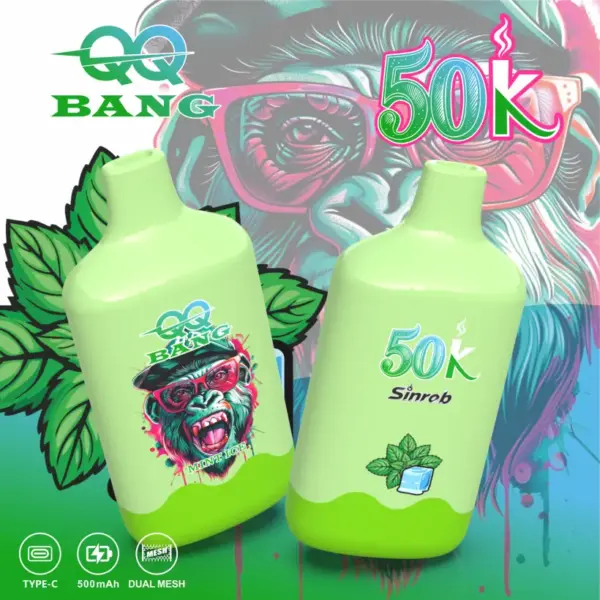 QQ Bang 50000 Puffs 50k Goedkope Wegwerp Vape Prijs Groothandel Gratis Verzending