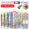 Puff 30000 Razz Bar 30k Puffs TPD Wegwerpvape Groothandel Navulbaar Met 20ml E Liquid Gratis Verzending Vanuit EU