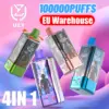 UZY 100K Puffs 4 in 1 Vier Smaken Wegwerp Vape 100000 Snelle Levering EU Magazijn