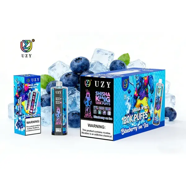 UZY 120K Puffs Shisha King DTL Wegwerp Vape 120000 EU Magazijn