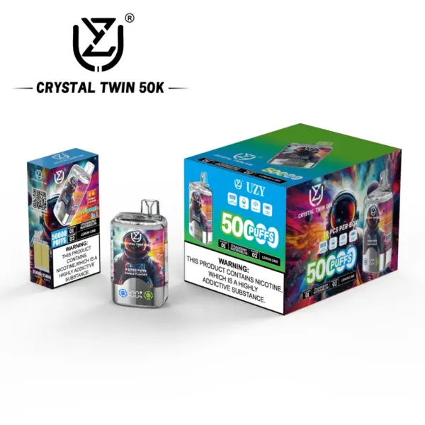 UZY 50K Puffs 2 in 1 Dubbele Smaak Wegwerp Vape Winkel 50000 EU Magazijn
