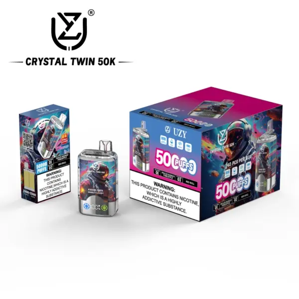 UZY 50K Puffs 2 in 1 Dubbele Smaak Wegwerp Vape Winkel 50000 EU Magazijn