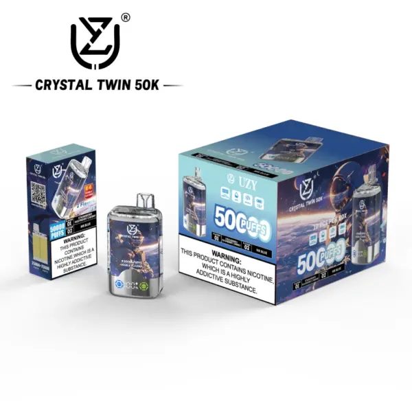 UZY 50K Puffs 2 in 1 Dubbele Smaak Wegwerp Vape Winkel 50000 EU Magazijn